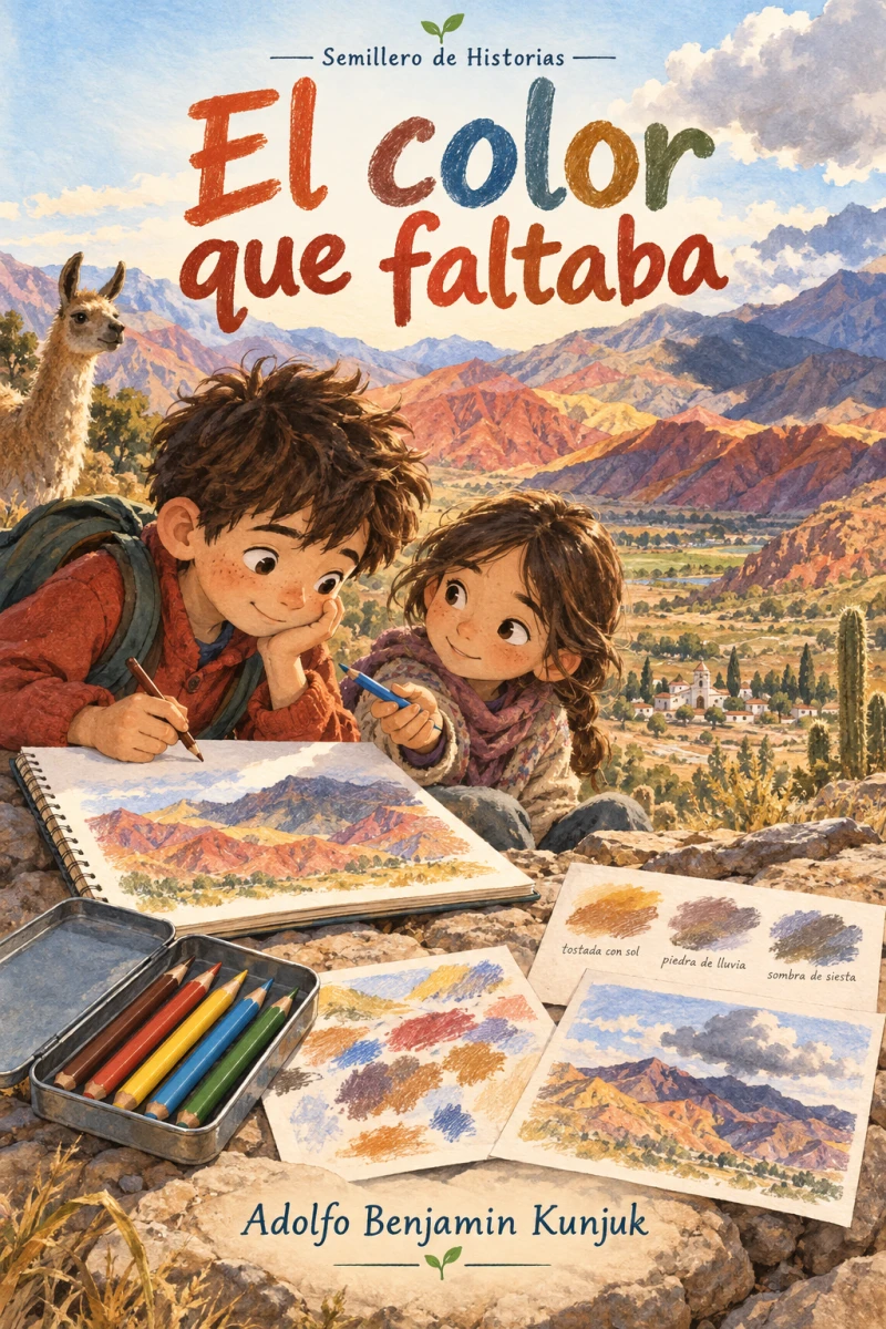 Portada de El color que faltaba