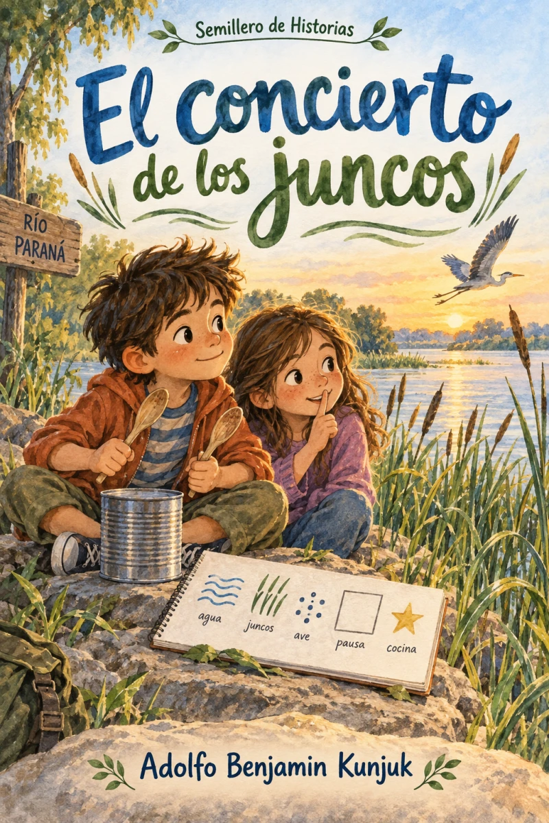 Portada de El concierto de los juncos