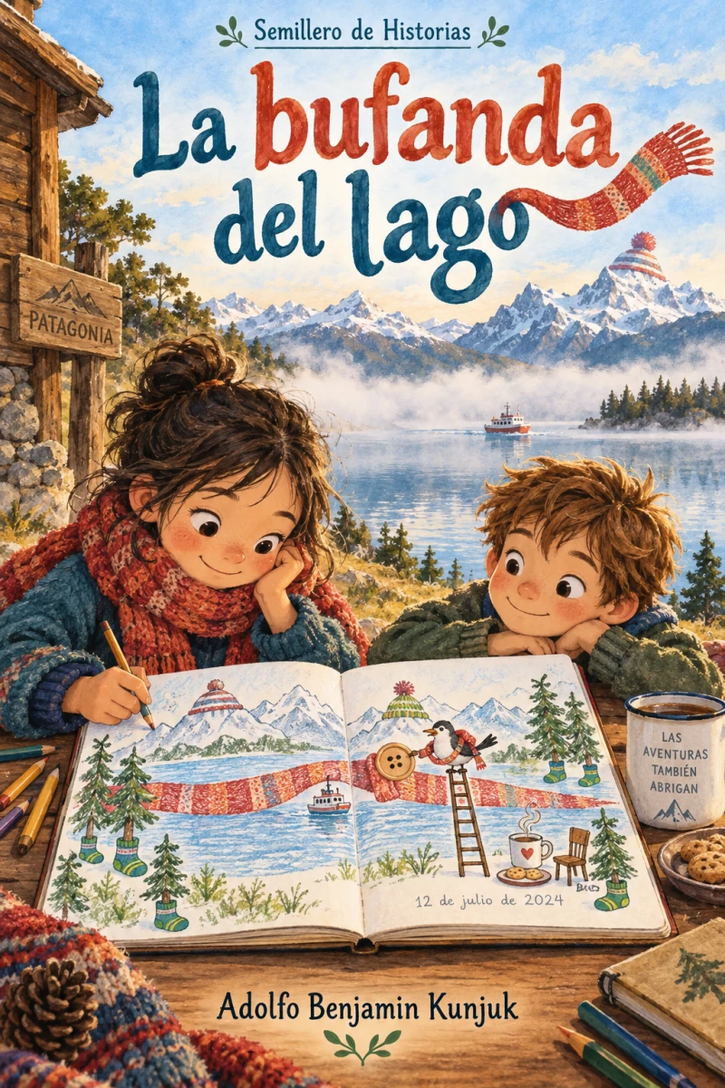 Portada de La bufanda del lago